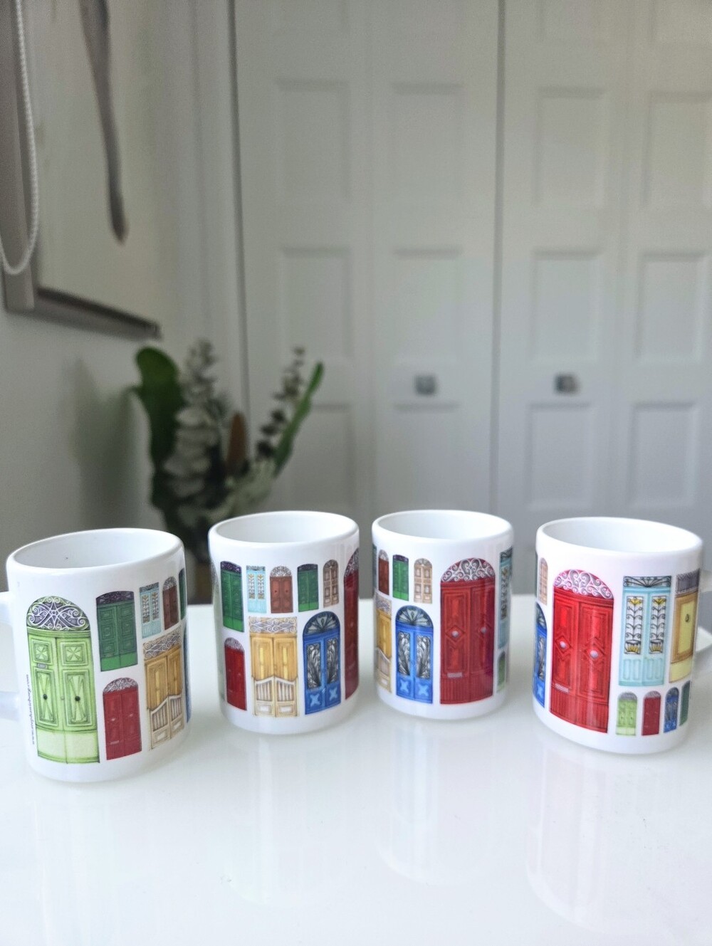 Artisan Doors Of Malta Ceramic Espresso Cups | Stephanie Borg